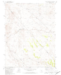 Download a high-resolution, GPS-compatible USGS topo map for Granny Goose Well, NV (1980 edition)