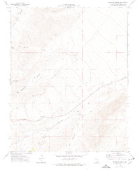 preview thumbnail of historical topo map of Clark County, NV in 1974