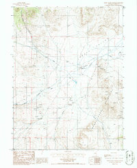 Download a high-resolution, GPS-compatible USGS topo map for Grass Valley Ranch, NV (1986 edition)