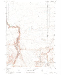 Download a high-resolution, GPS-compatible USGS topo map for Greeley Flat SE, NV (1980 edition)