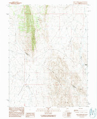 Download a high-resolution, GPS-compatible USGS topo map for Green Springs SW, NV (1990 edition)