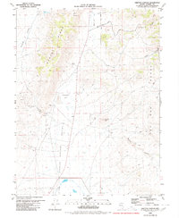 Download a high-resolution, GPS-compatible USGS topo map for Griffith Canyon, NV (1980 edition)