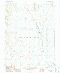 Download a high-resolution, GPS-compatible USGS topo map for Groom Mine NW, NV (1989 edition)