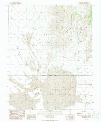 Download a high-resolution, GPS-compatible USGS topo map for Groom Mine, NV (1989 edition)
