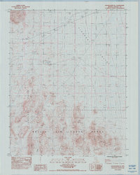 Download a high-resolution, GPS-compatible USGS topo map for Groom Range SE, NV (1983 edition)