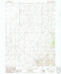 Download a high-resolution, GPS-compatible USGS topo map for Hall Creek North, NV (1986 edition)