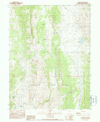 Download a high-resolution, GPS-compatible USGS topo map for Hamilton, NV (1990 edition)