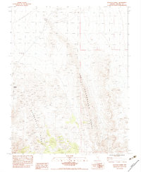 Download a high-resolution, GPS-compatible USGS topo map for Hancock Summit, NV (1983 edition)