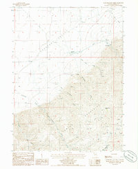 Download a high-resolution, GPS-compatible USGS topo map for Hand-Me-Down Creek, NV (1985 edition)