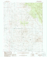 Download a high-resolution, GPS-compatible USGS topo map for Hannapah, NV (1986 edition)