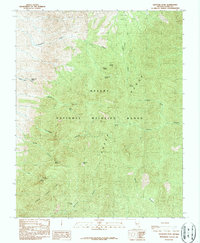 Download a high-resolution, GPS-compatible USGS topo map for Hayford Peak, NV (1987 edition)