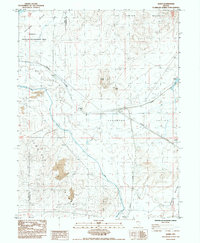 Download a high-resolution, GPS-compatible USGS topo map for Hazen, NV (1985 edition)