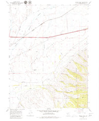 Download a high-resolution, GPS-compatible USGS topo map for Herder Creek, NV (1979 edition)