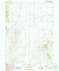 Download a high-resolution, GPS-compatible USGS topo map for Hickison Summit, NV (1990 edition)