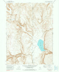 Download a high-resolution, GPS-compatible USGS topo map for High Rock Lake, NV (1990 edition)
