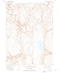 Download a high-resolution, GPS-compatible USGS topo map for High Rock Lake, NV (1976 edition)