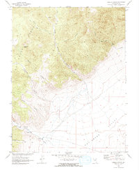 Download a high-resolution, GPS-compatible USGS topo map for Hobble Canyon, NV (1973 edition)