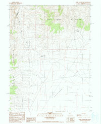 Download a high-resolution, GPS-compatible USGS topo map for Home Station Gap, NV (1990 edition)