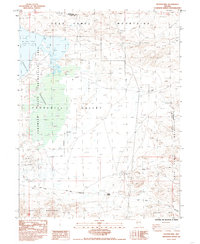 Download a high-resolution, GPS-compatible USGS topo map for Hooten Well, NV (1985 edition)