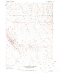 Download a high-resolution, GPS-compatible USGS topo map for Hot Pot, NV (1967 edition)