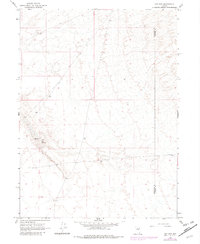 preview thumbnail of historical topo map of Humboldt County, NV in 1965
