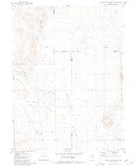 Download a high-resolution, GPS-compatible USGS topo map for Hualapai Flat North, NV (1980 edition)