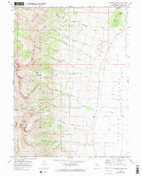 Download a high-resolution, GPS-compatible USGS topo map for Humboldt Peak, NV (1990 edition)