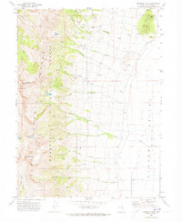 preview thumbnail of historical topo map of Elko County, NV in 1969