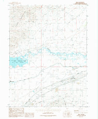 Download a high-resolution, GPS-compatible USGS topo map for Imlay, NV (1987 edition)