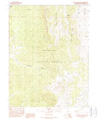 Download a high-resolution, GPS-compatible USGS topo map for Indian Garden Mtn, NV (1990 edition)