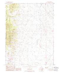 Download a high-resolution, GPS-compatible USGS topo map for Ione NW, NV (1988 edition)