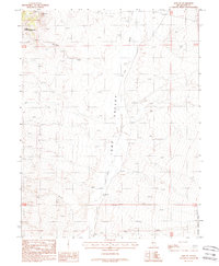 Download a high-resolution, GPS-compatible USGS topo map for Ione SW, NV (1988 edition)