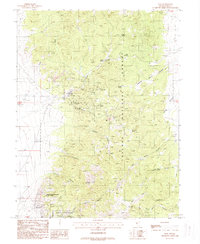 Download a high-resolution, GPS-compatible USGS topo map for Ione, NV (1988 edition)