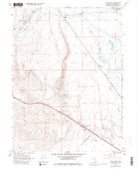 Download a high-resolution, GPS-compatible USGS topo map for Iron Point, NV (1981 edition)
