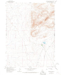 Download a high-resolution, GPS-compatible USGS topo map for Izzenhood Ranch, NV (1967 edition)