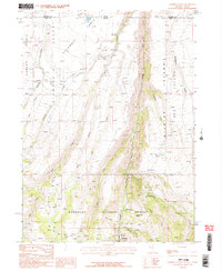 preview thumbnail of historical topo map of Elko County, NV in 1986