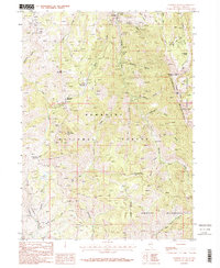 Download a high-resolution, GPS-compatible USGS topo map for Jarbidge South, NV (1987 edition)