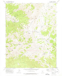 Download a high-resolution, GPS-compatible USGS topo map for Jefferson, NV (1975 edition)