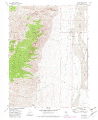 Download a high-resolution, GPS-compatible USGS topo map for Job Peak, NV (1982 edition)