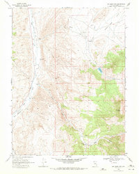 Download a high-resolution, GPS-compatible USGS topo map for Joe Eason Mtn, NV (1971 edition)