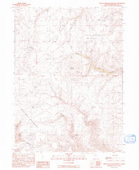Download a high-resolution, GPS-compatible USGS topo map for Jordan Meadow Mountain, NV (1991 edition)