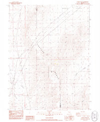 Download a high-resolution, GPS-compatible USGS topo map for Juniper Peak, NV (1986 edition)