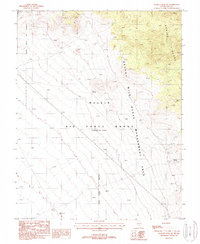 Download a high-resolution, GPS-compatible USGS topo map for Kawich Peak SW, NV (1988 edition)