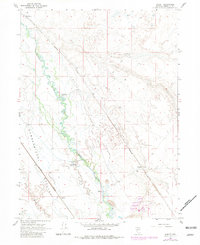 Download a high-resolution, GPS-compatible USGS topo map for Knight, NV (1981 edition)