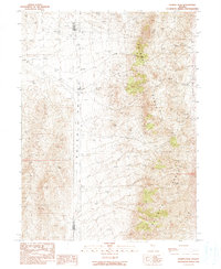 Download a high-resolution, GPS-compatible USGS topo map for Kumiva Peak, NV (1990 edition)
