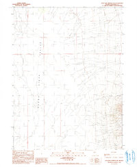 preview thumbnail of historical topo map of Pershing County, NV in 1990