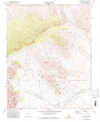 Download a high-resolution, GPS-compatible USGS topo map for La Madre Mtn, NV (1986 edition)
