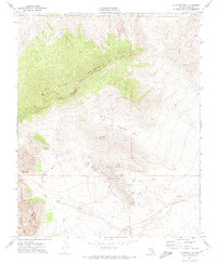 Download a high-resolution, GPS-compatible USGS topo map for La Madre Mtn, NV (1974 edition)