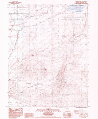 Download a high-resolution, GPS-compatible USGS topo map for Lahontan Mts, NV (1985 edition)