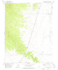 preview thumbnail of historical topo map of White Pine County, NV in 1978